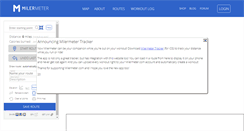 Desktop Screenshot of gmap-pedometer.com